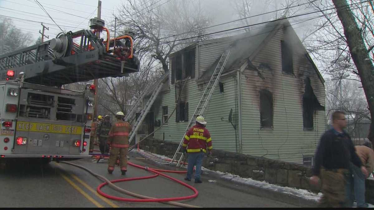 Flames shoot from North Versailles house after fire breaks out