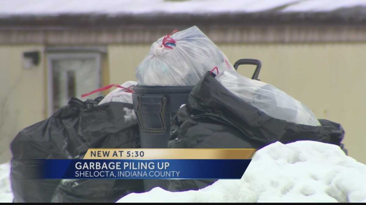 Waste company says inclement weather prevented trash pickup