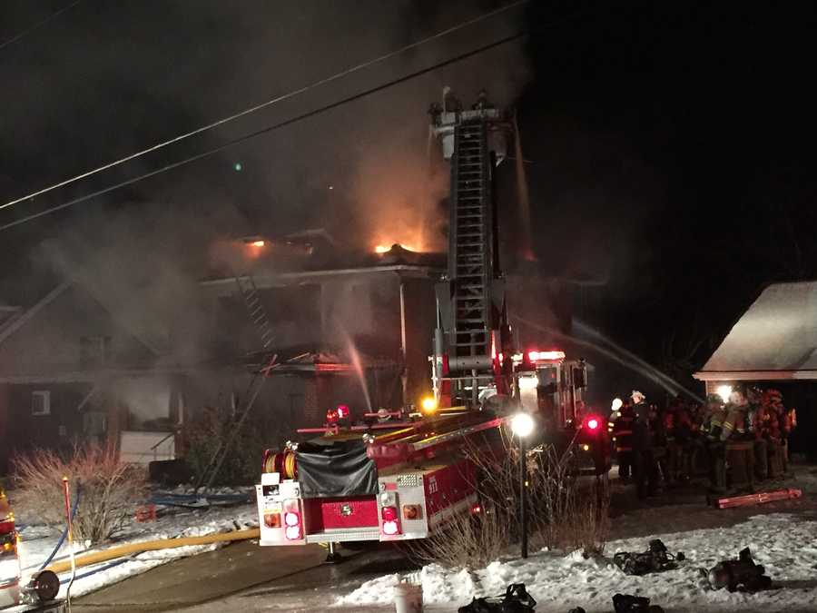 House fire in Springdale