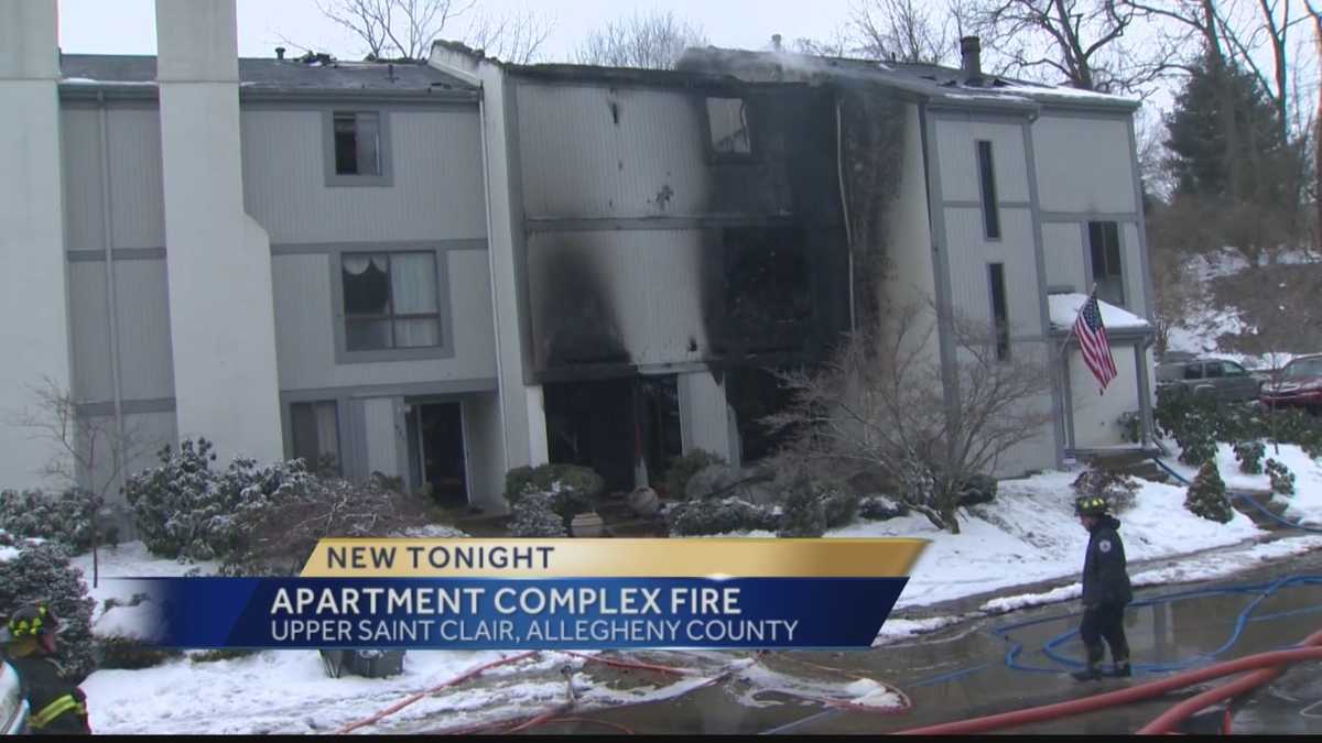 Fire destroys Upper St. Clair townhouse