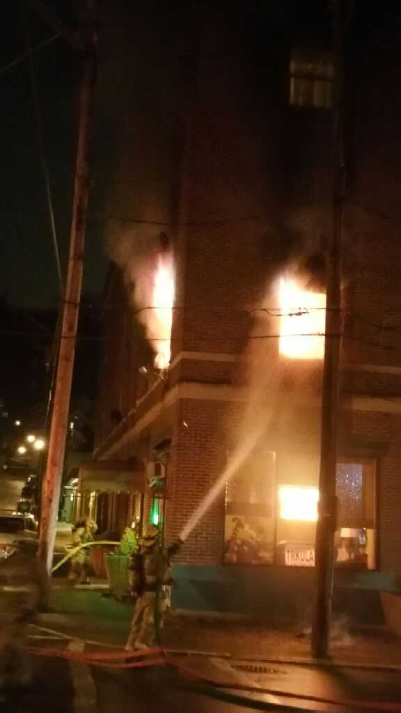 Photos 2alarm fire in Wilmerding apartment building