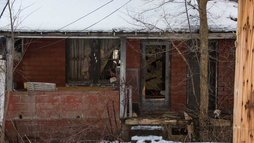 Photos Flames tear through row of abandoned Clairton houses