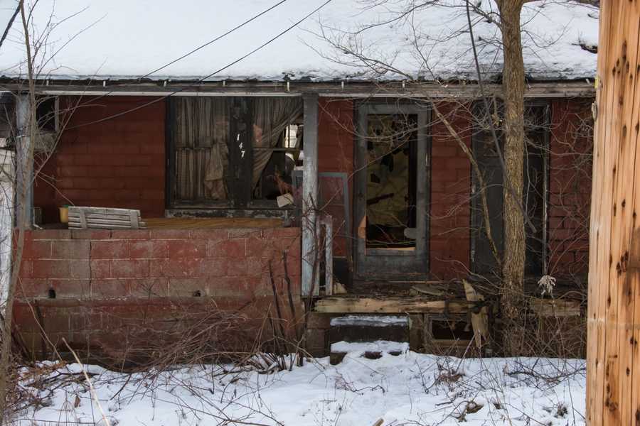 Photos Flames tear through row of abandoned Clairton houses