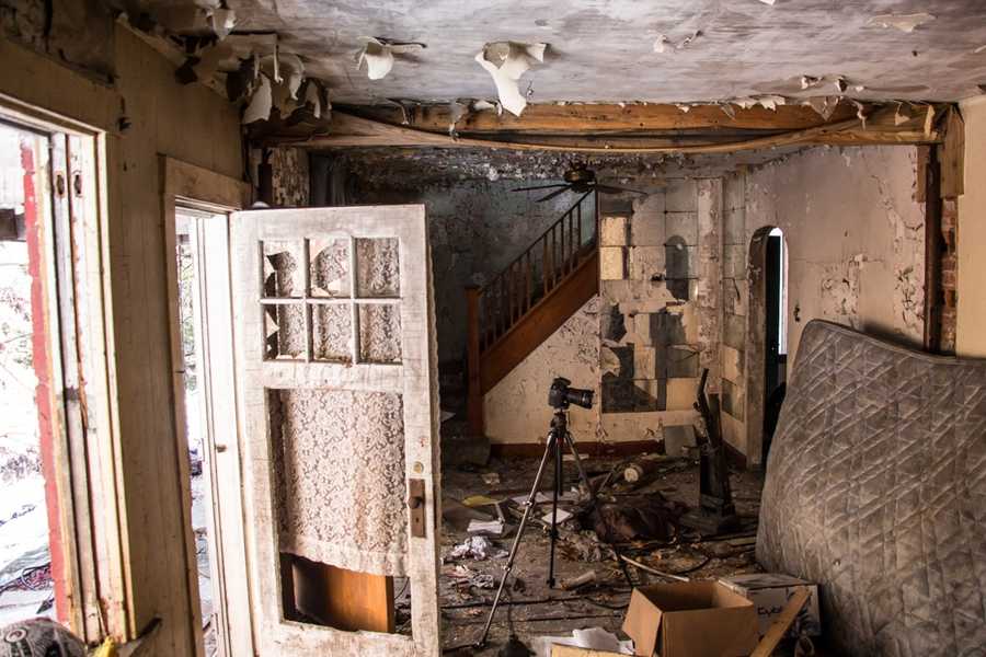 Photos Flames tear through row of abandoned Clairton houses