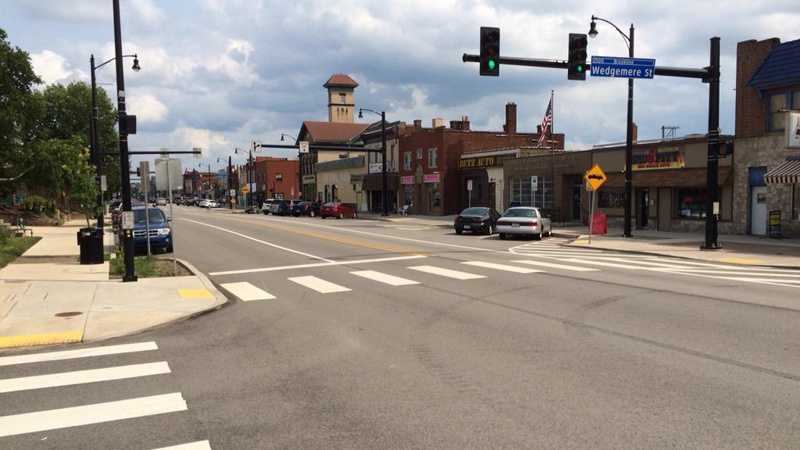 Car hits man on Brookline Blvd.