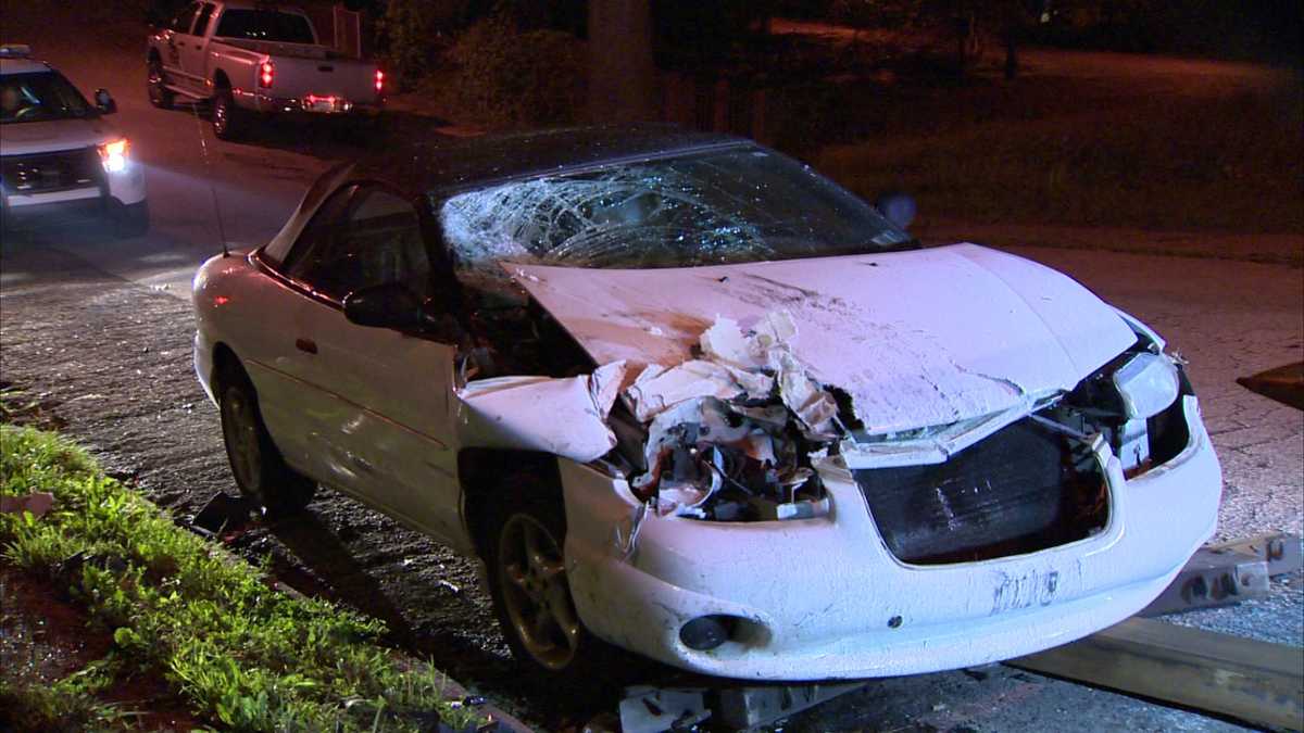Stolen SUV crashes into several cars; driver flees