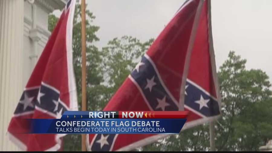 Pittsburgh's Action News 4's Jackie Cain has the latest on the debate taking place today in South Carolina over the flying of the Confederate Flag.