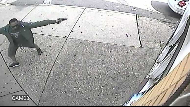 Surveillance photos: Fatal shooting in Wilkinsburg