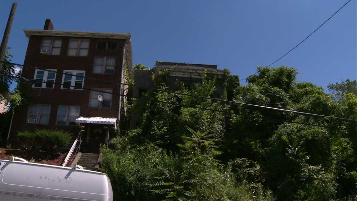 Abandoned property next door keeps neighbors inside