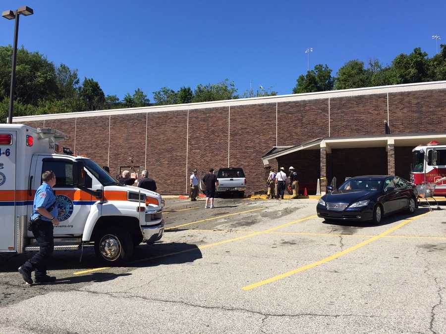 Photos Car crashes into Big Lots on McKnight Road