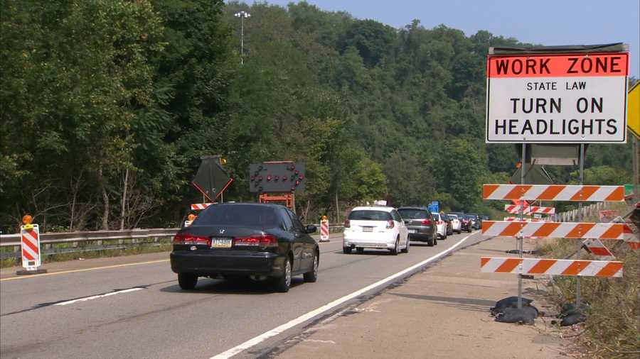 New traffic configuration on Banksville Road at I376 begins Friday