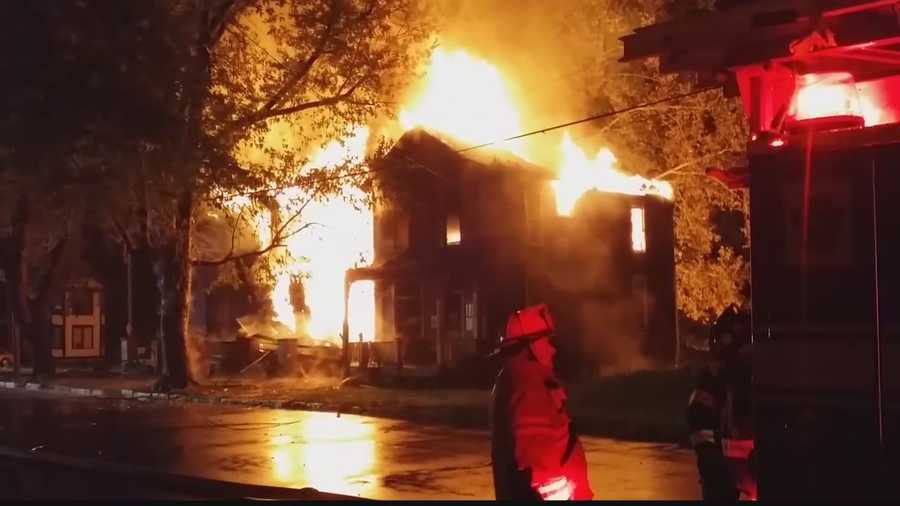 Fire officials confirmed two vacant house fires in Beaver Falls were the sixth and seventh firefighters had to battle within a week.