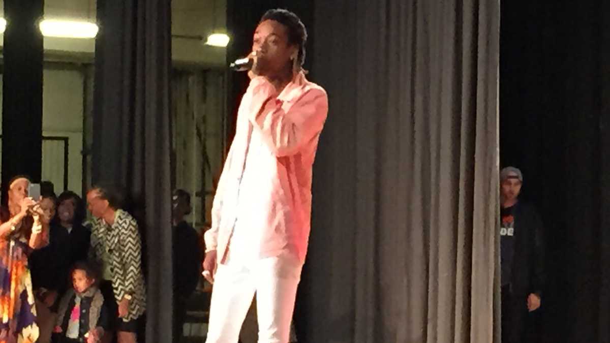 Photos: Wiz Khalifa returns to Taylor Allderdice High School