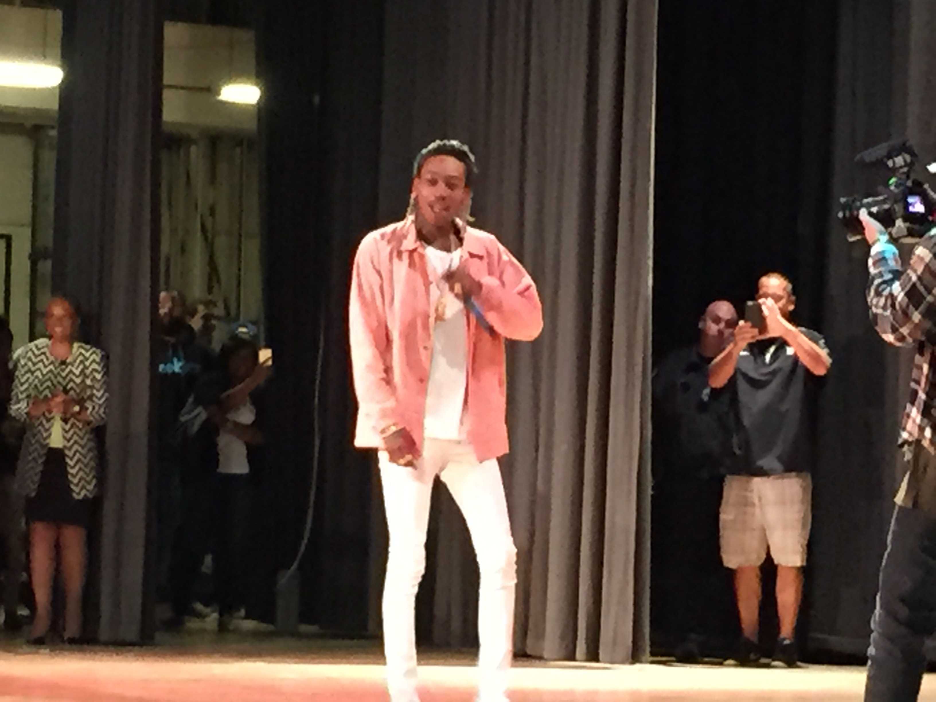 Photos: Wiz Khalifa returns to Taylor Allderdice High School