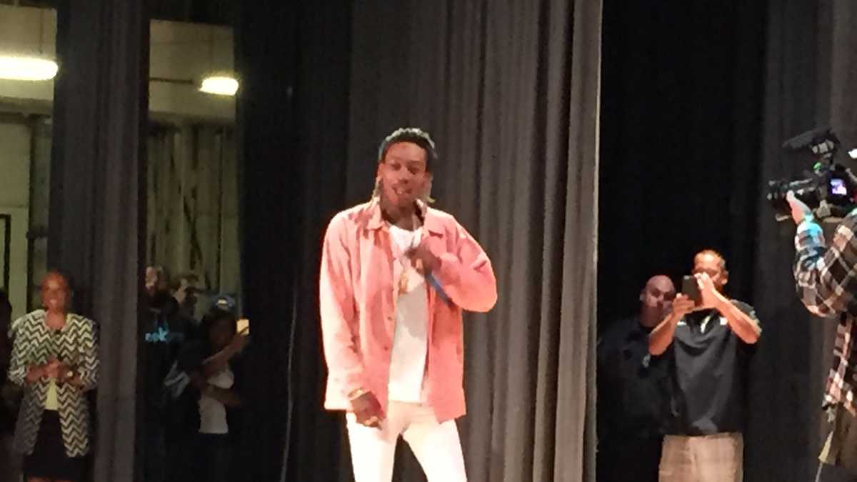 Photos: Wiz Khalifa returns to Taylor Allderdice High School