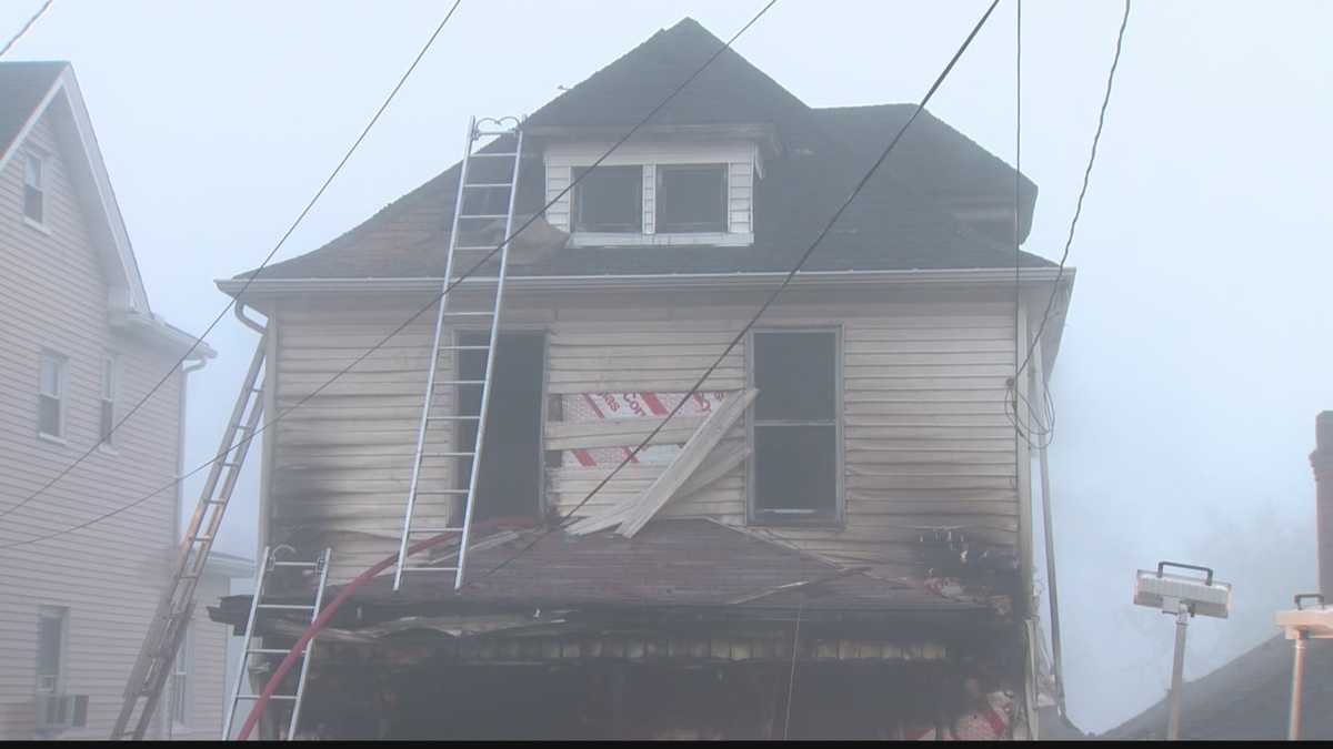 Photos Fire spreads from one house to another in Monessen