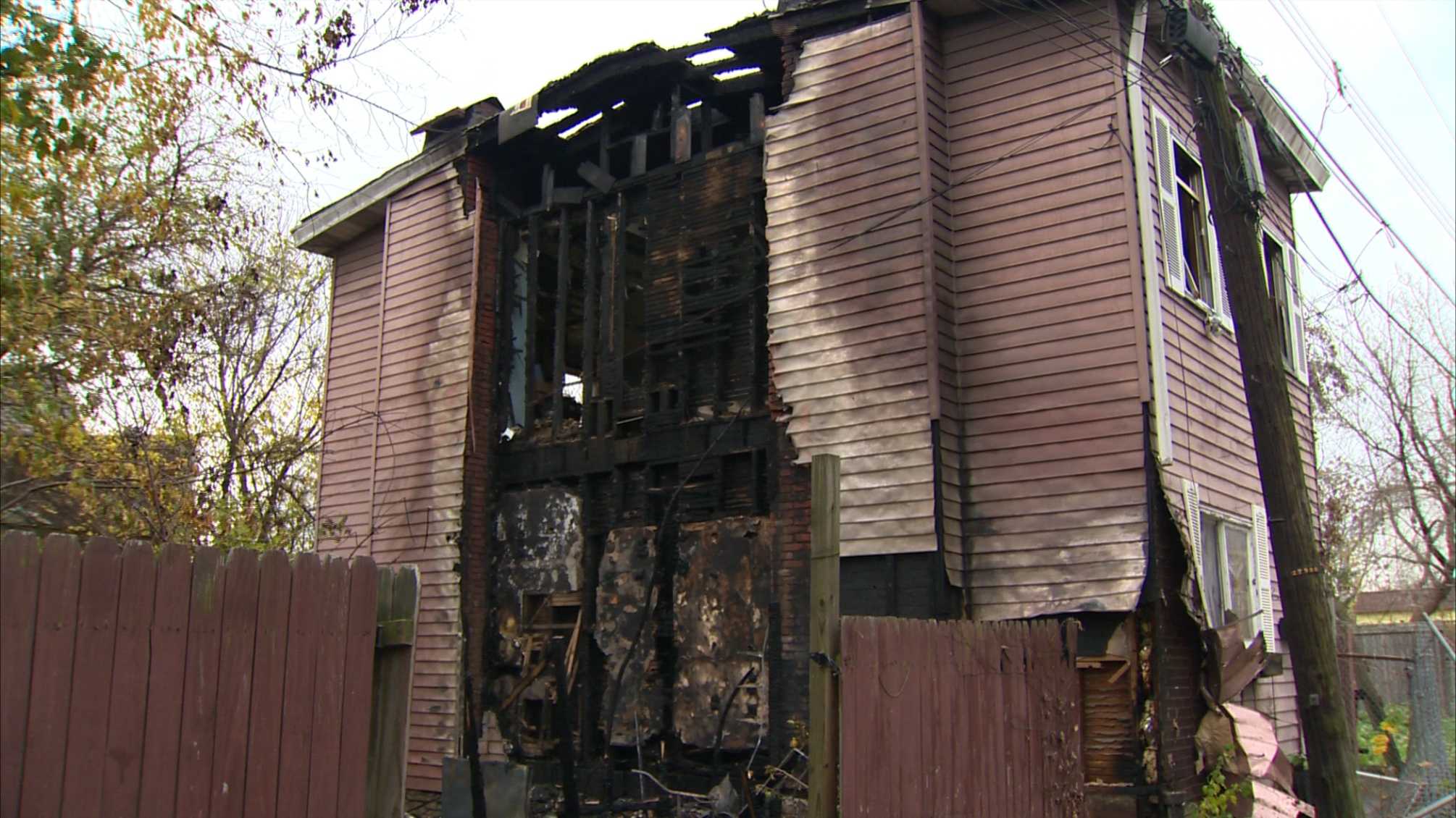 Neighbors Help Woman, Dog Escape Fire