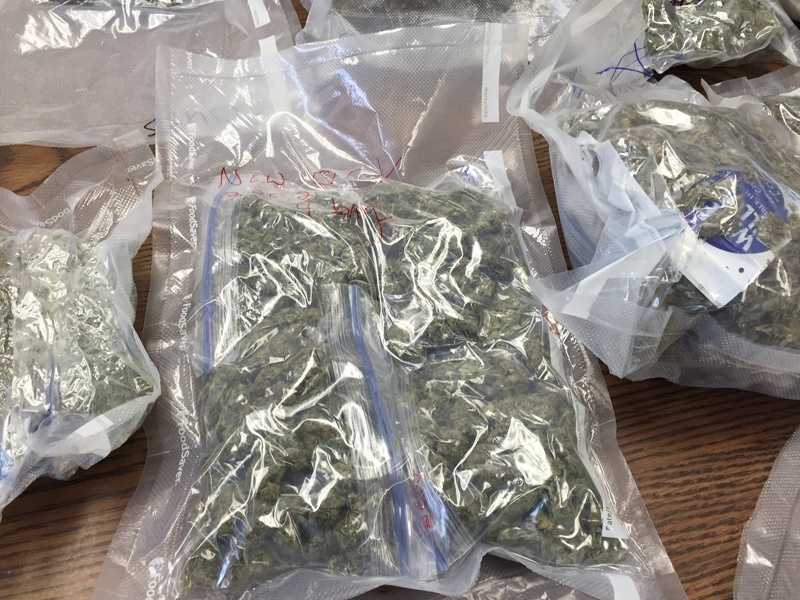 Photos: Pounds of marijuana seized in Greensburg drug bust