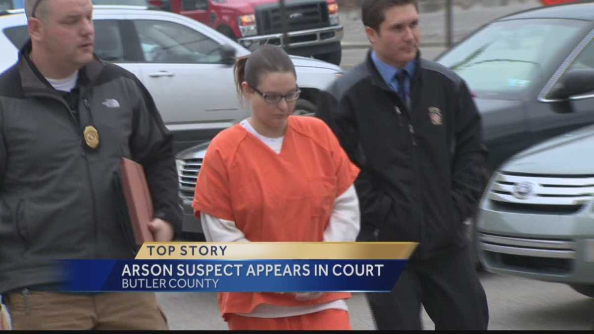 Woman charged with setting fire that gutted Butler County home