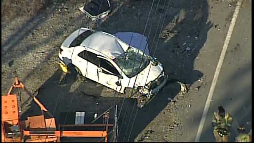 Photos: 1 dead in North Strabane crash