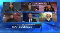 Pittsburgh’s Action News 4 in position for live coverage at 11pm on Friday night.
