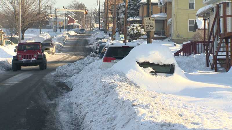 Uniontown digs out from 2 feet of snow