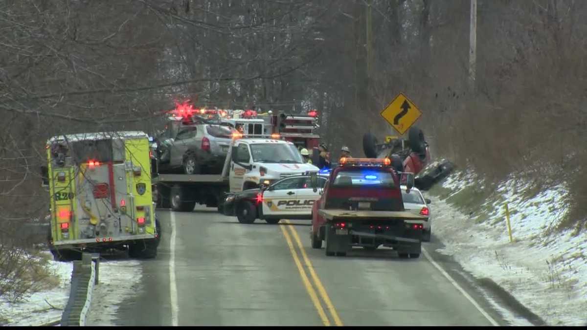 Photos Violent Murrysville crash sends 3 to hospital