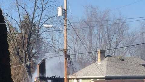 Photos: Fire destroys house in Brownsville, leaves 3 injured
