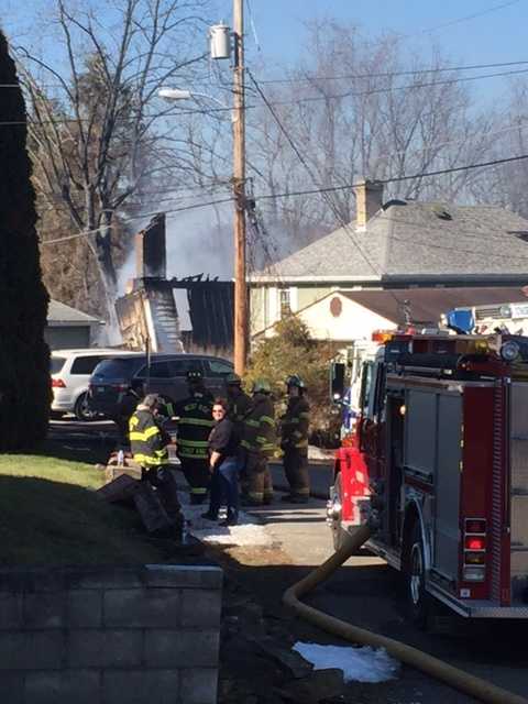 Photos: Fire destroys house in Brownsville, leaves 3 injured