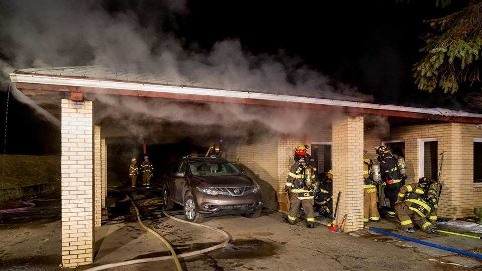 Child taken to hospital after fire in Murrysville