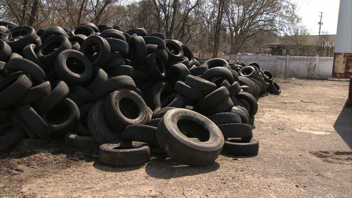 DEP 50,000 tires found on illegal Penn Hills dump site