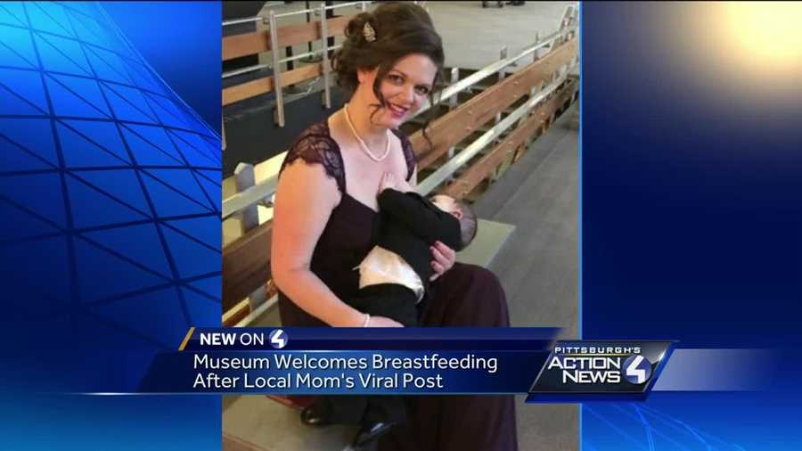 An Ohio museum is encouraging breastfeeding after a Pennsylvania mother's Facebook post drew a flurry of responses.