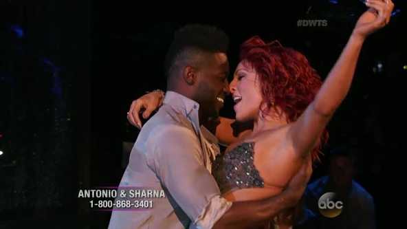 Sharna Burgess Wears Antonio Brown's Steeler Jersey to DWTS