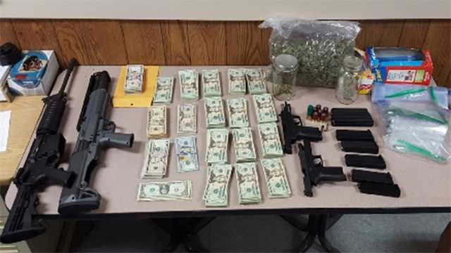 Brentwood drug bust snares marijuana, guns and cash