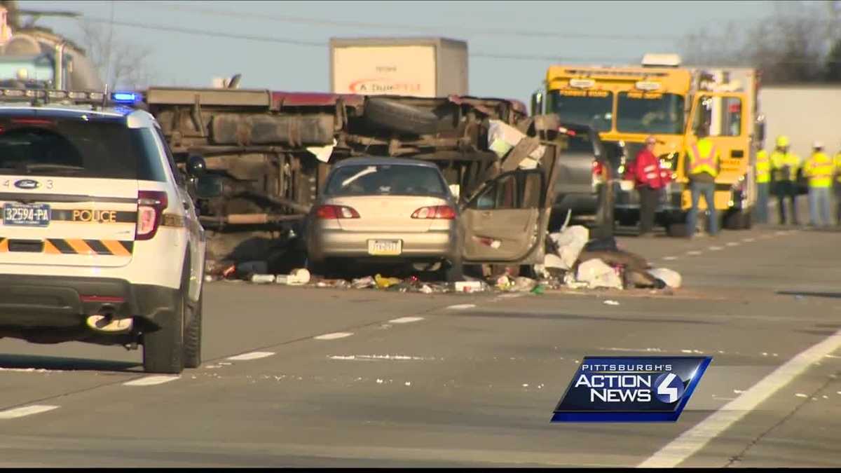 3 taken to hospitals after truck, car collide on Route 22