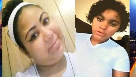 Jocelyn Bizzelle (left) and Nyzjayah Majors (right) had been missing since Friday.