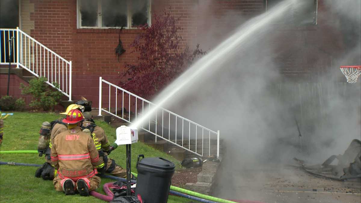 Photos Plum house fire
