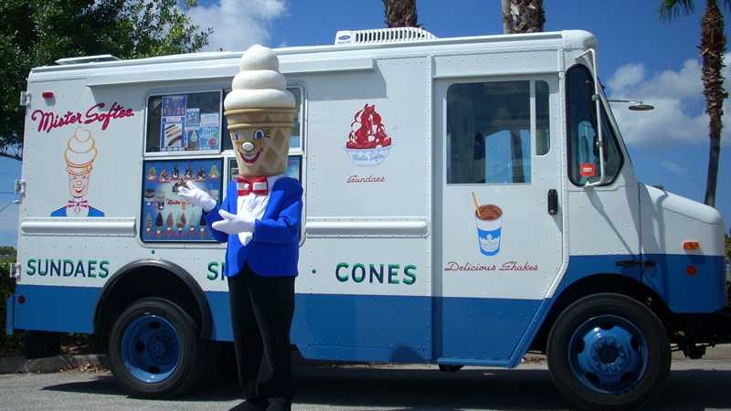 50s ice cream man