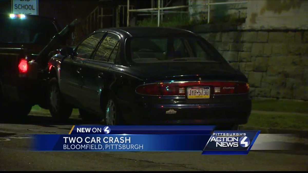 Crews respond to 2car crash in Bloomfield