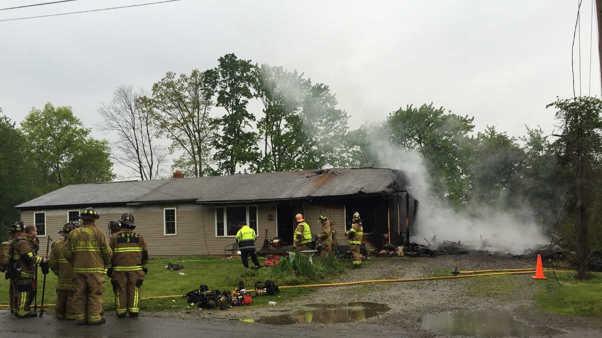 Photos: Home destroyed by fire in Washington Township