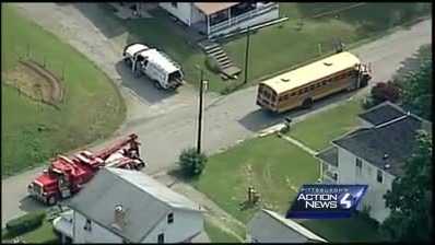 Students injured after two school buses collide in Greene County