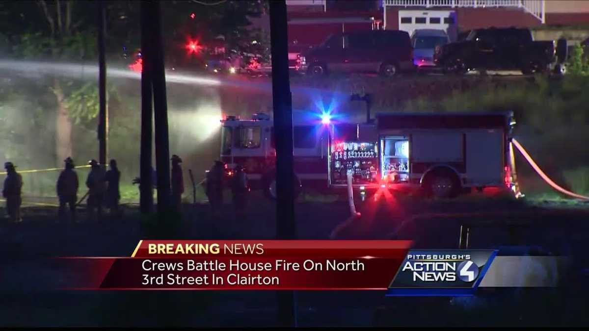 Clairton home destroyed by fire