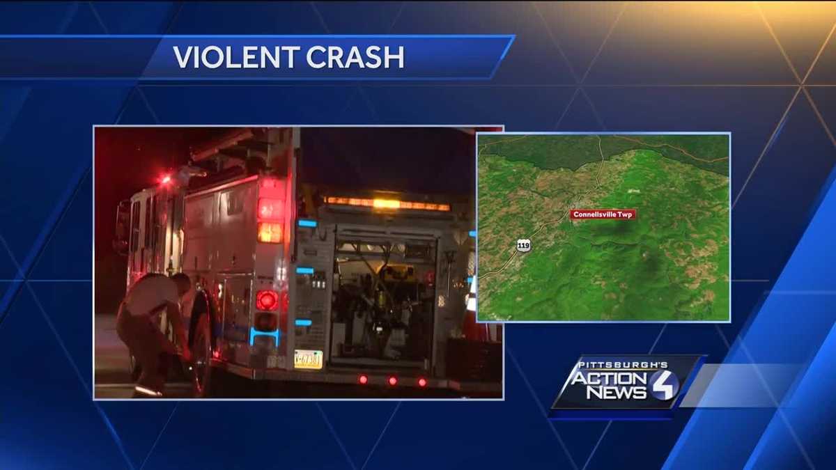 2 people taken to hospital after Connellsville crash