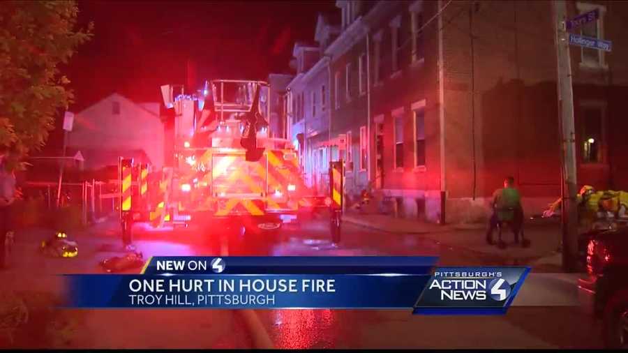 Fire in Troy Hill leaves one person injured