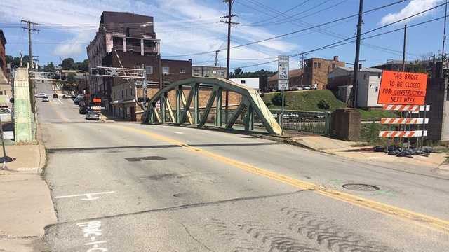 Construction to limit traffic along Homestead Grays Bridge