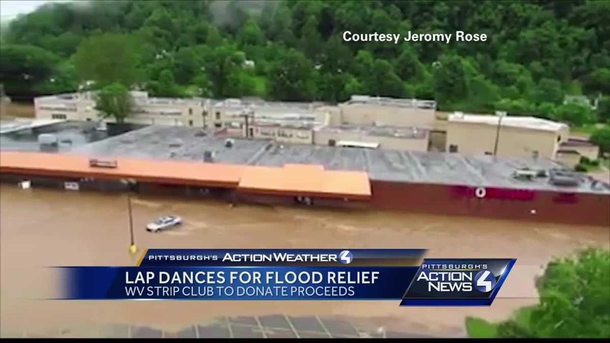 Stripping for a cause: Lap dances to benefit flood relief