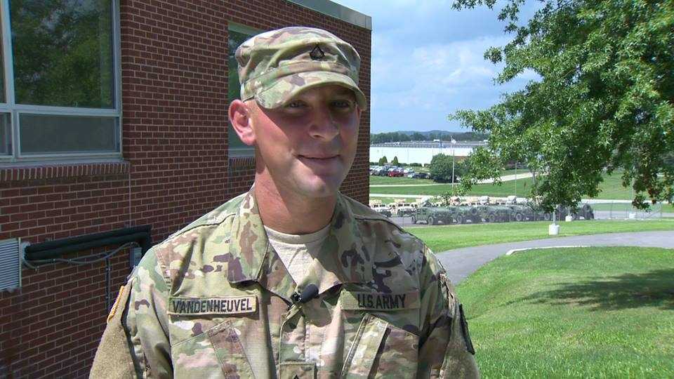 National Guardsman rushes to help collapsed customer at Greensburg