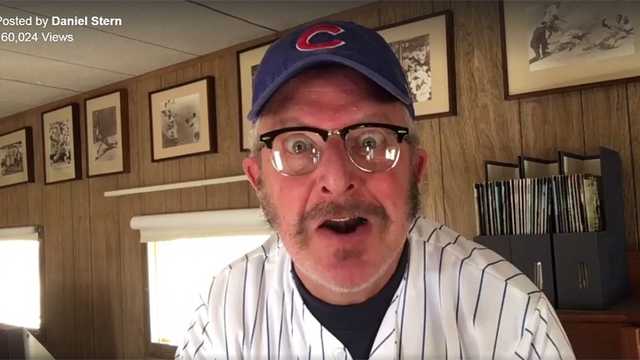 Daniel Stern has returned to his 'Rookie of the Year' character to cheer on  the Cubs