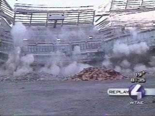 Veterans Stadium demolished 19 years ago today