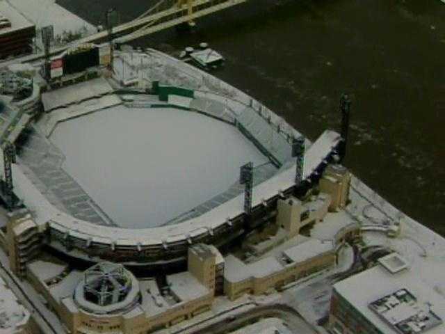 FLOODING OUTSIDE PNC PARK Here's a - Janelle Hall WTAE